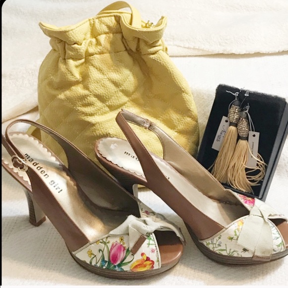 Madden Girl Shoes - 💛 Madden Girl -Jessica Simpson Purse & Earrings💛